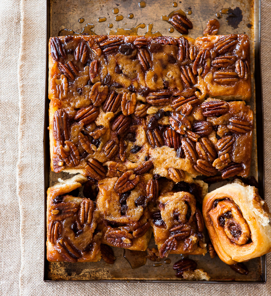 GM Baking:Maple Pecan Buns